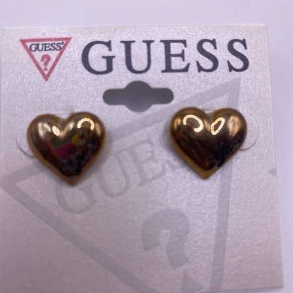 Guess Heart Studs - Picture 3 of 5